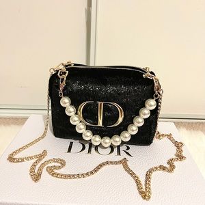 DIY Dior make up case into crossbody bag